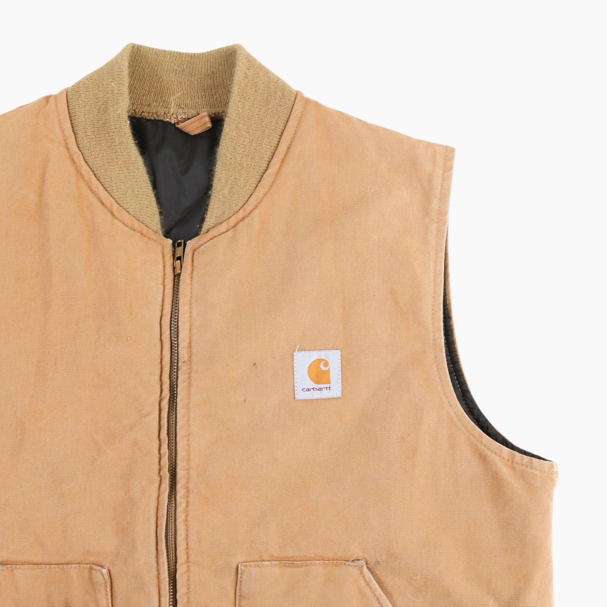 Lined Vest - Brown