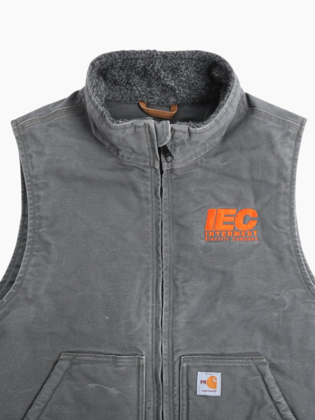 Lined Vest - Grey