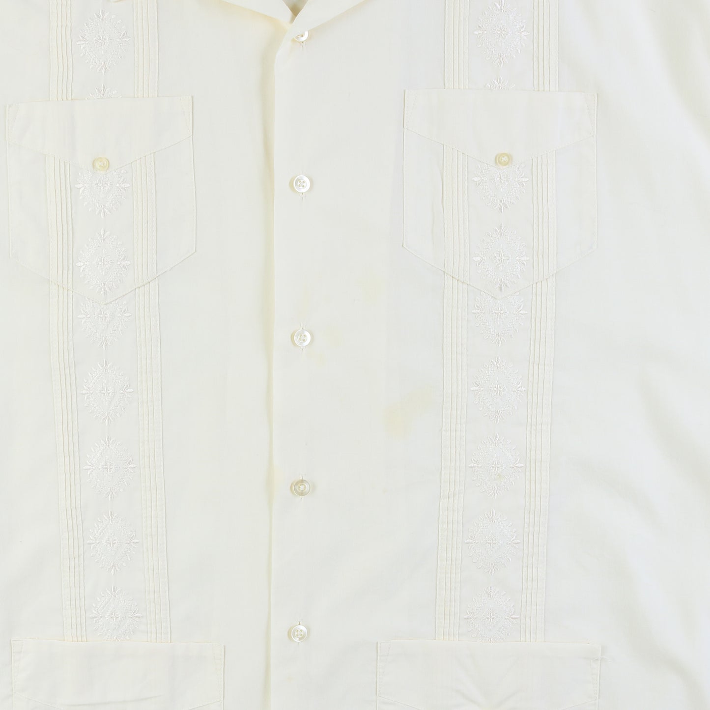 Vintage Cuban Guayabera Shirt