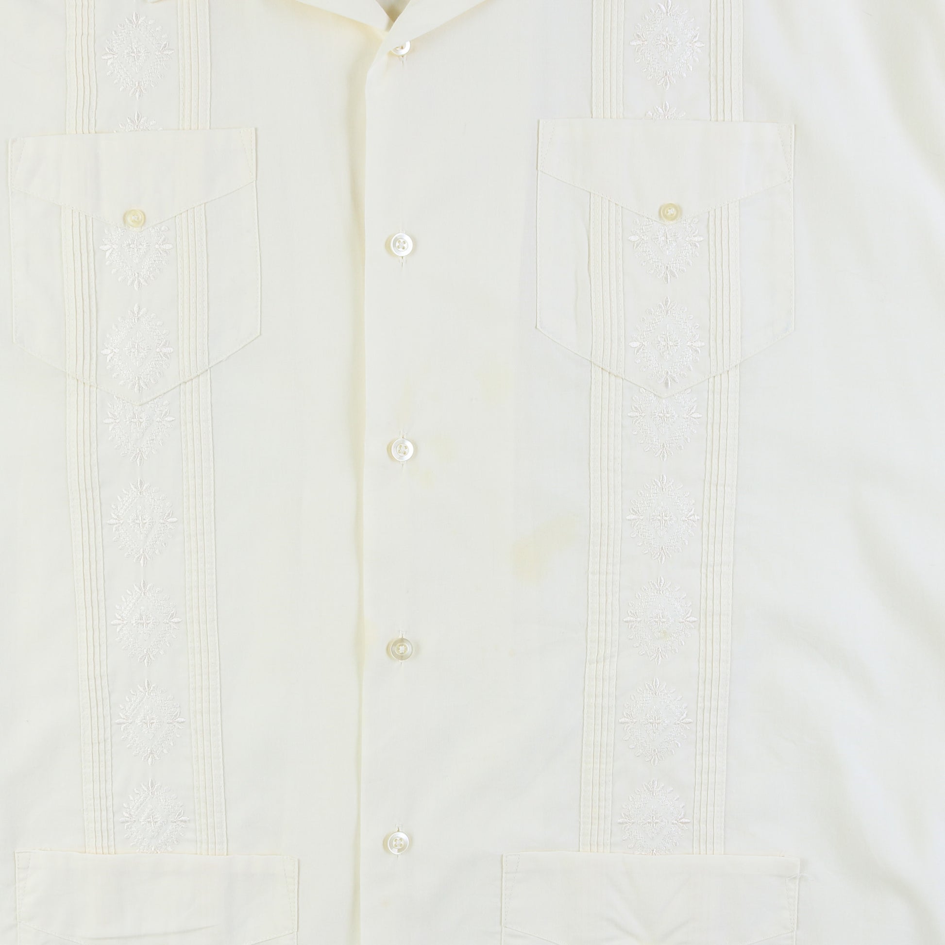 Vintage Cuban Guayabera Shirt