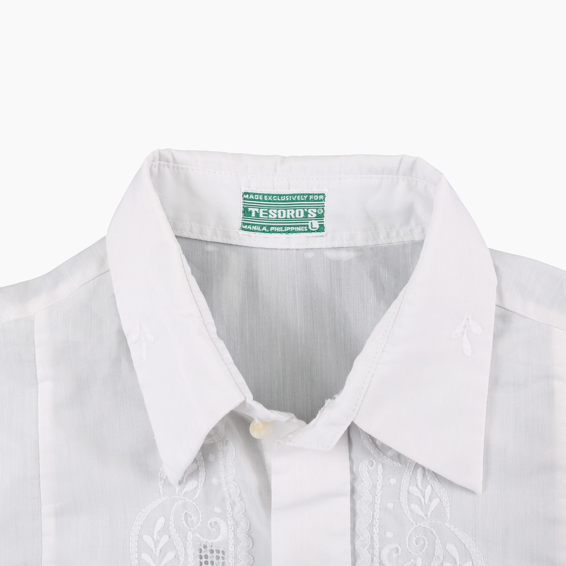 Vintage Cuban Guayabera Shirt