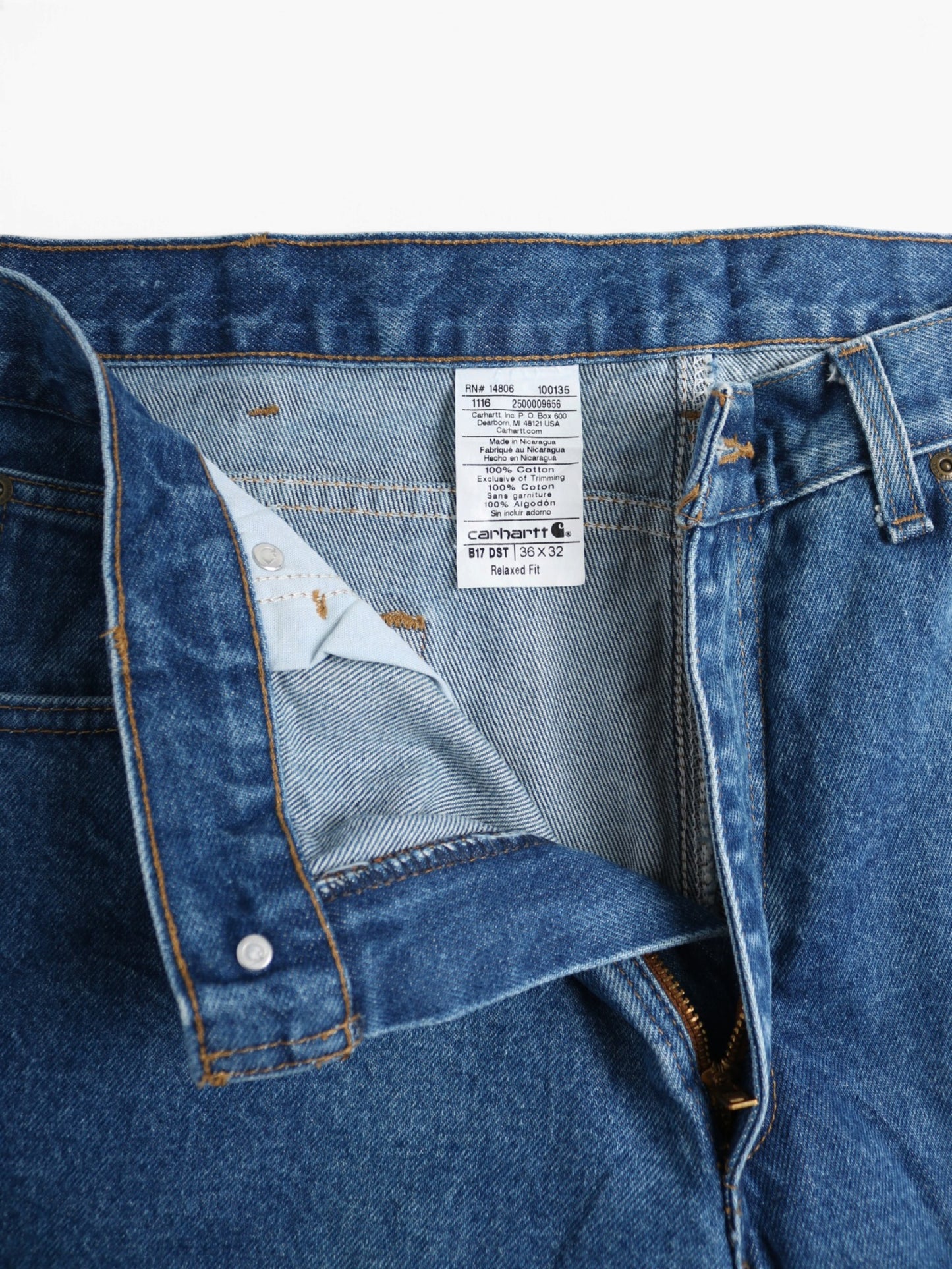 Vintage Work Pants - Denim - 36/32