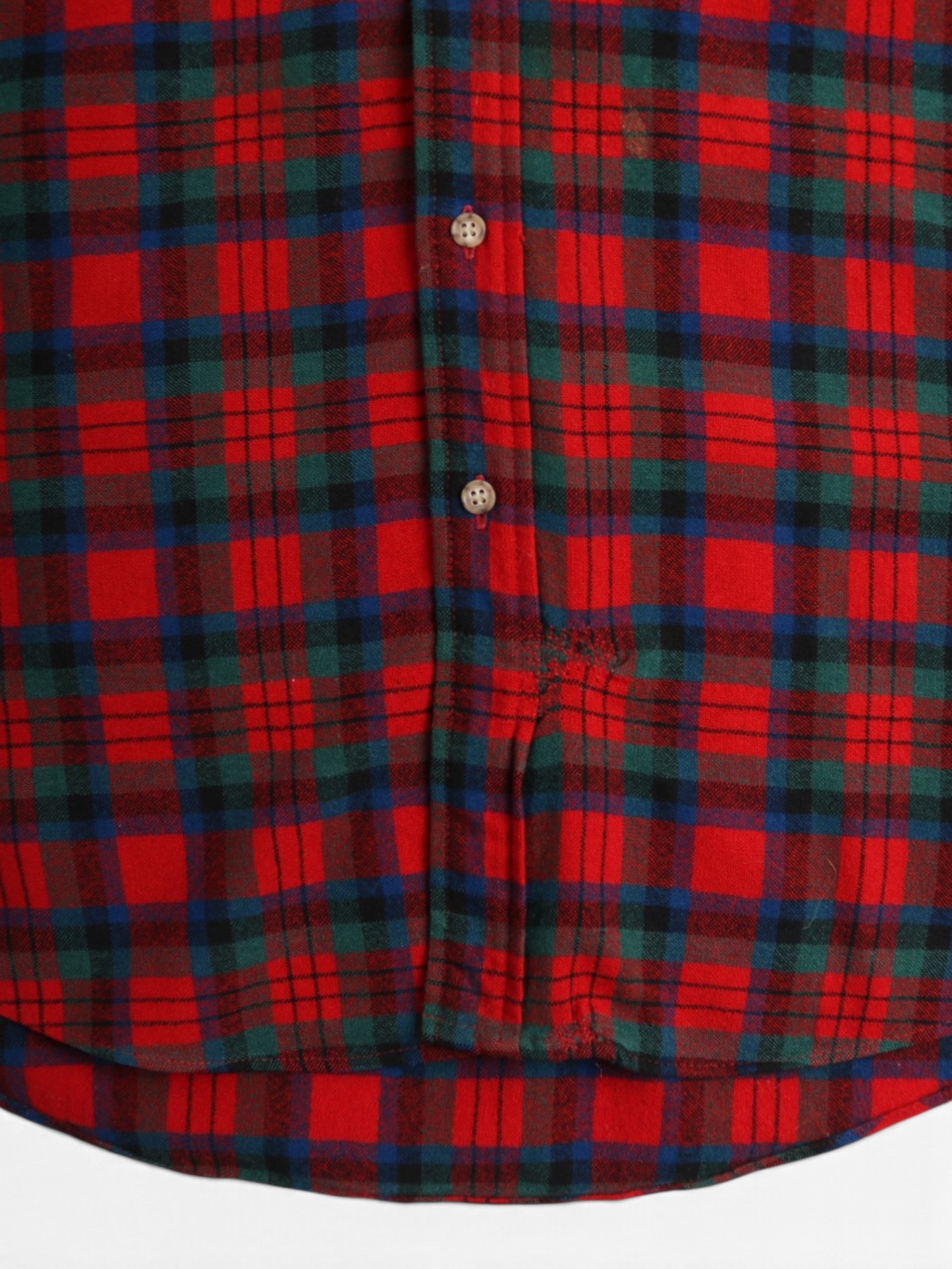 Vintage Flannel Shirt - Red