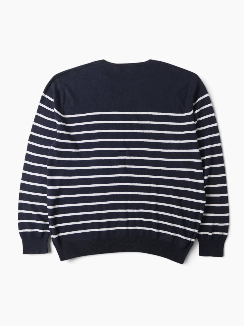 Striped Knit Crew Neck
