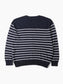 Striped Knit Crew Neck