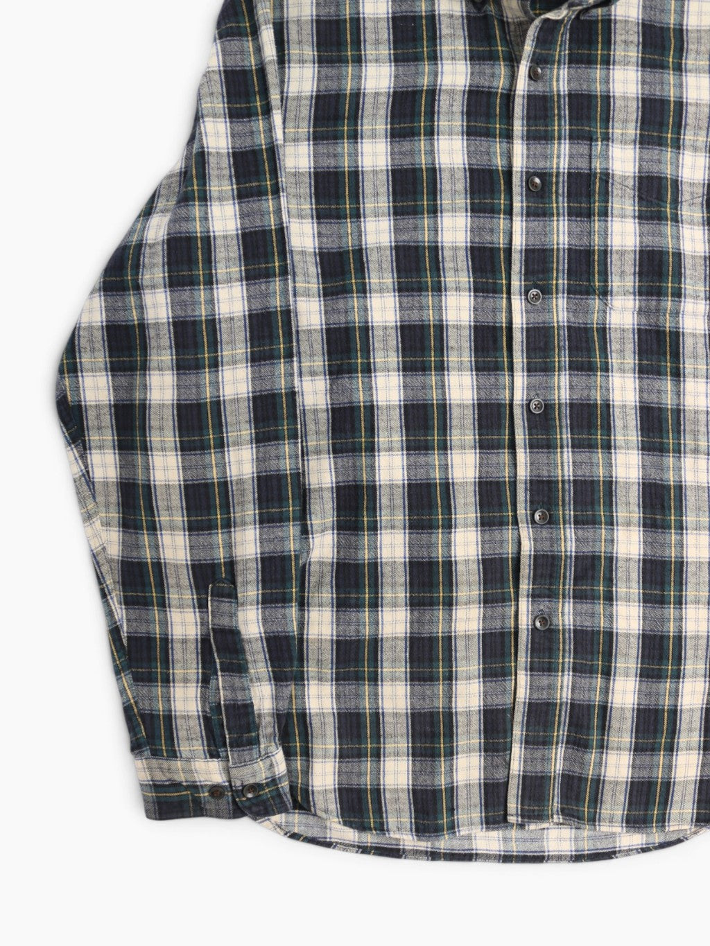 Vintage Flannel Shirt - Navy