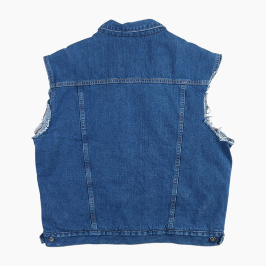 Lined Vest - Denim