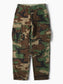 Vintage Woodland Camouflage M65 Army Pants