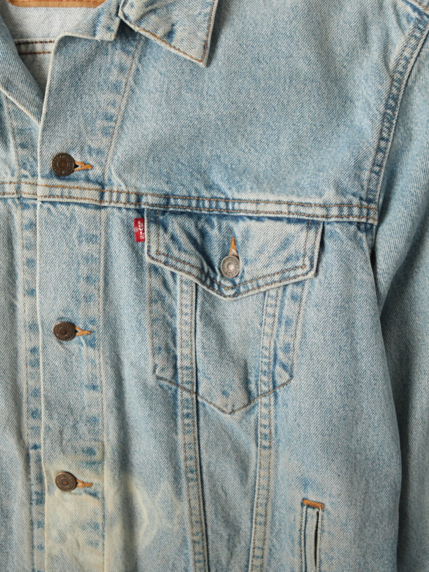 Vintage Denim Trucker Jacket