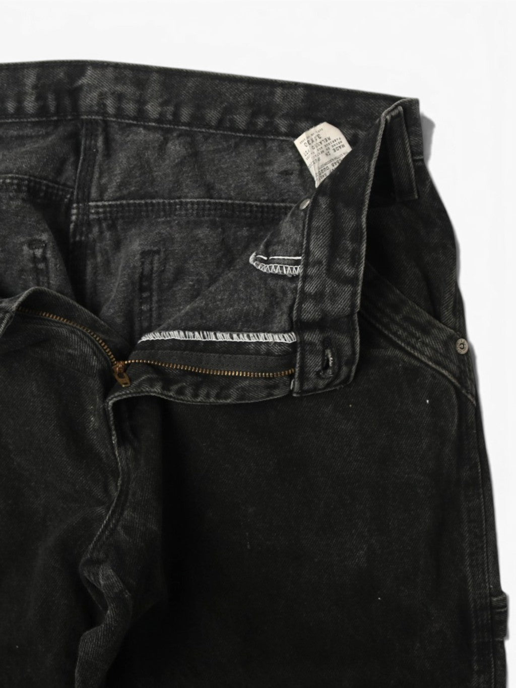 Vintage Carpenter Pants - Black - 31/30
