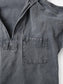 Vintage Patched Smock - Blue