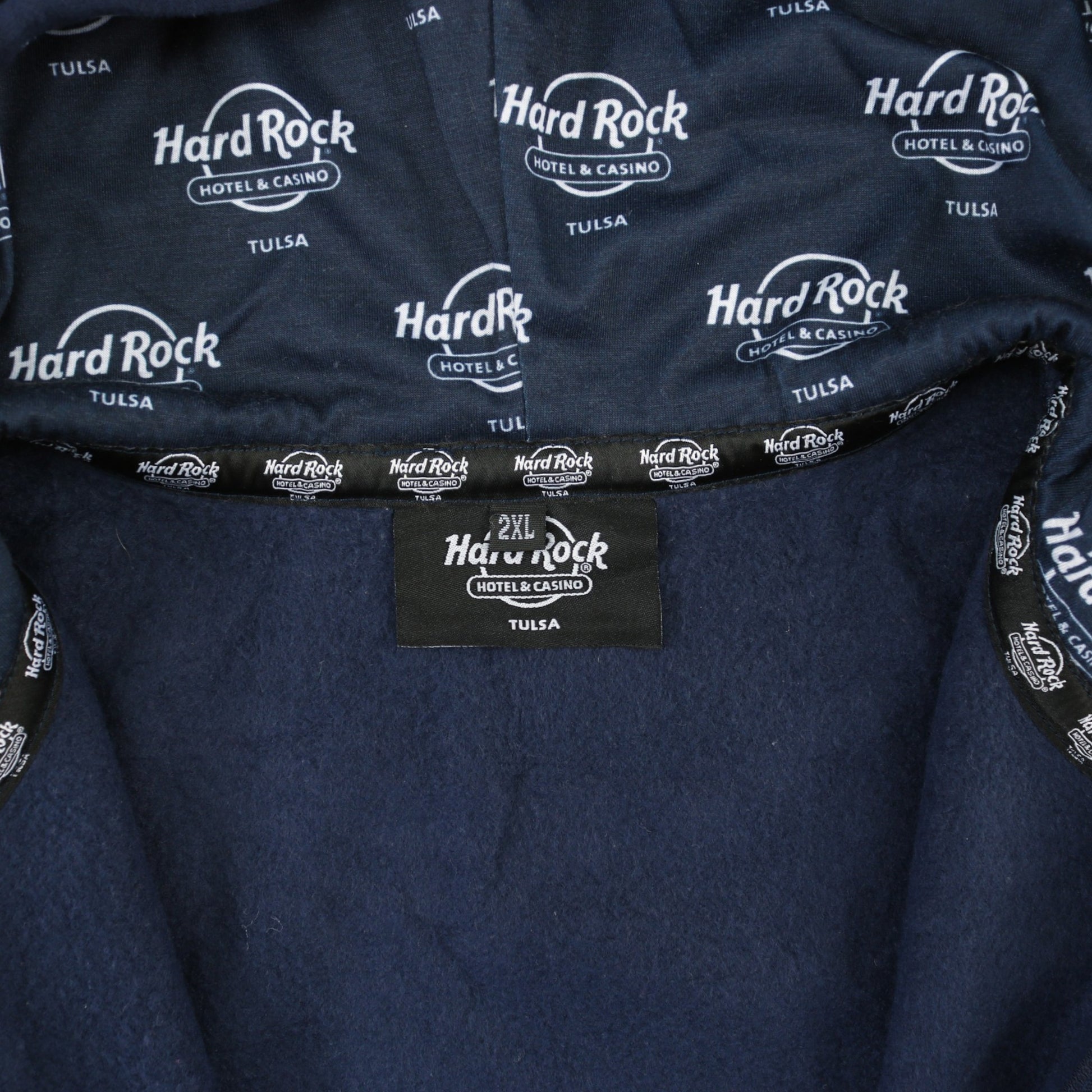 'Tulsa' Hooded Sweatshirt - Navy