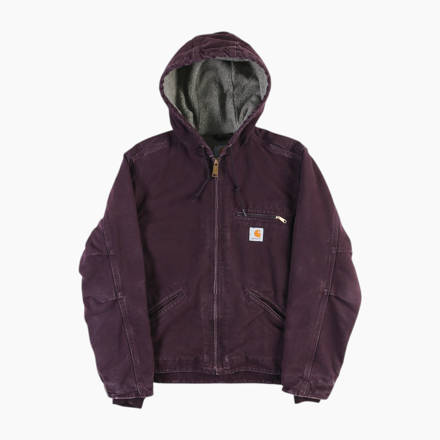 Hooded Active Jacket - Purple