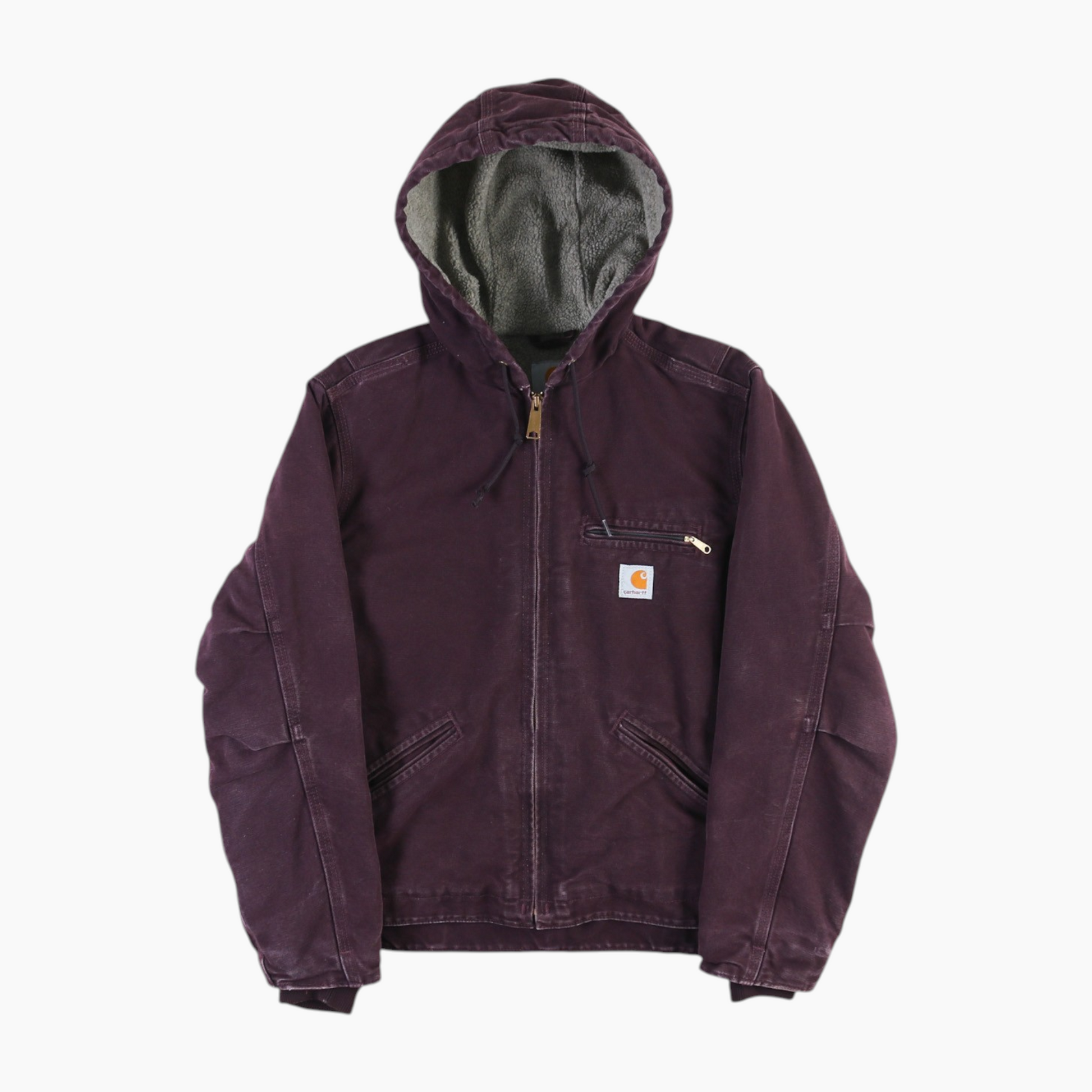 Hooded Active Jacket - Purple
