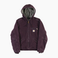 Hooded Active Jacket - Purple