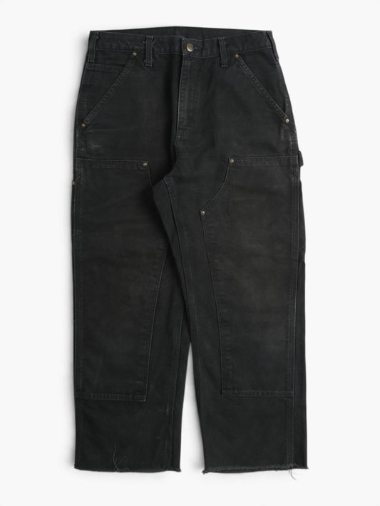 Vintage Double Knee Pants - Black - 30/30