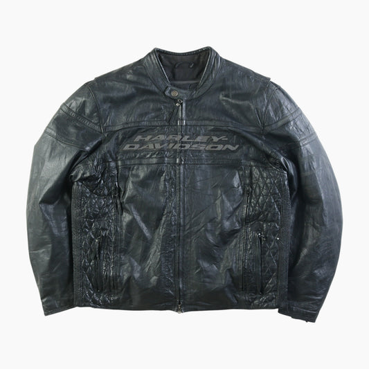 Harley Davidson Leather Biker Jacket