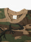 Single Stitch Woodland Camouflage Pocket T-Shirt