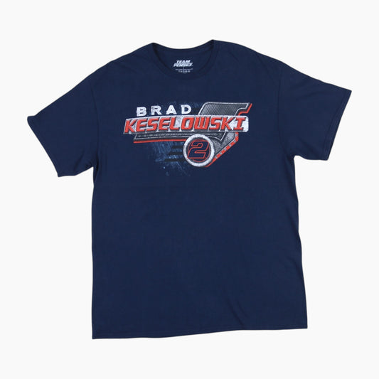 Vinatge 'Brad Keselowski' T-shirt - Navy