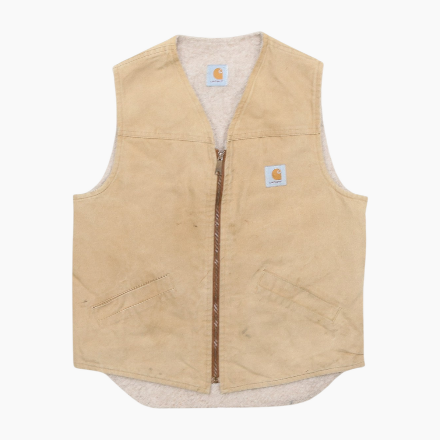 Lined Vest - Beige