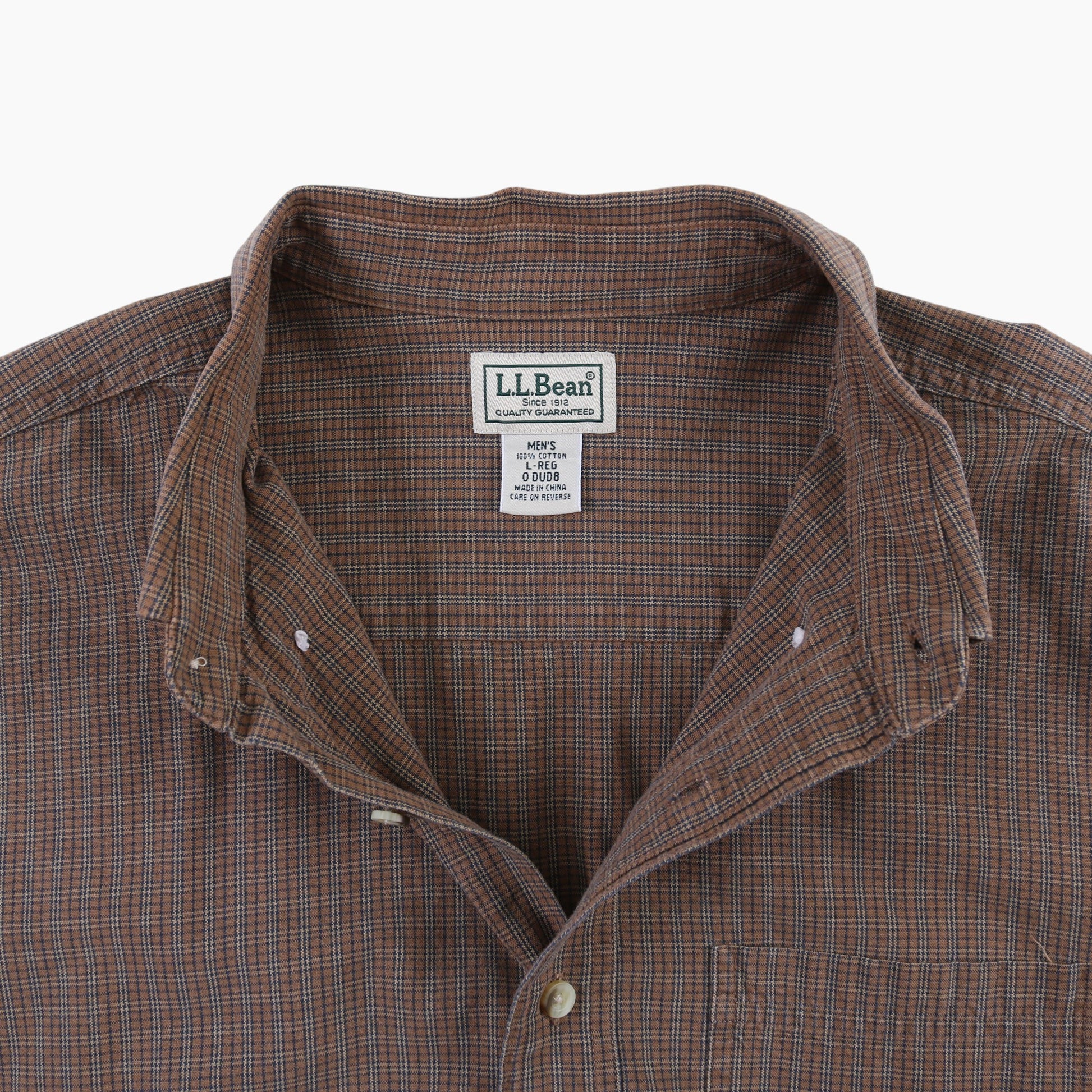 Vintage Shirt - Brown Check