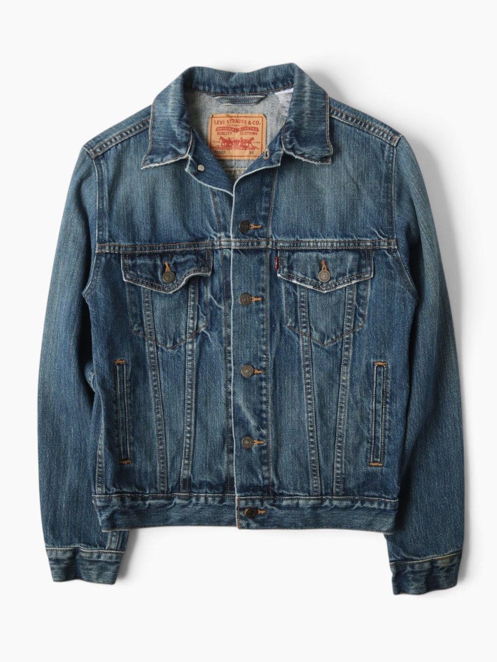 Vintage Denim Trucker Jacket