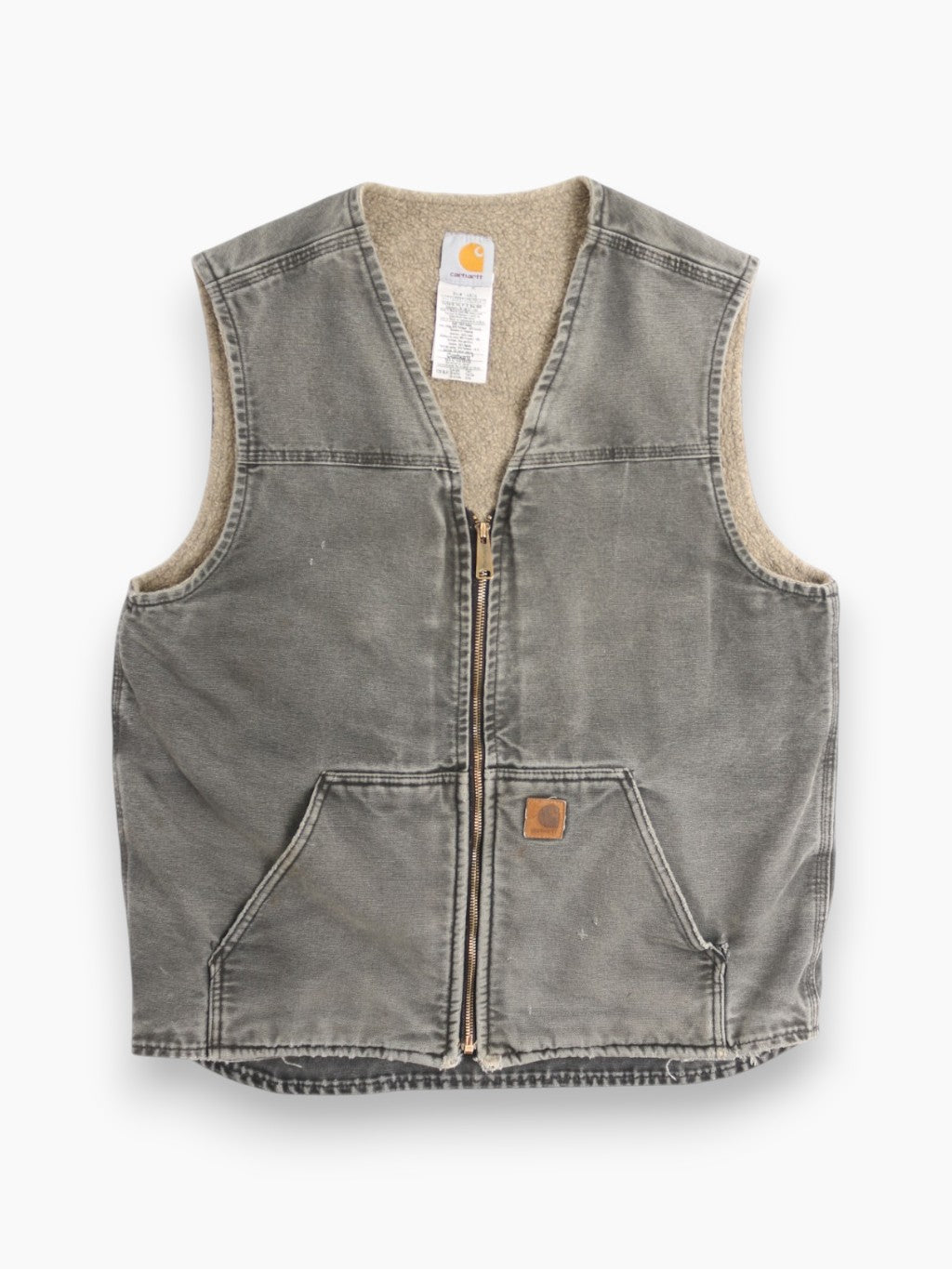 Lined Vest - Grey