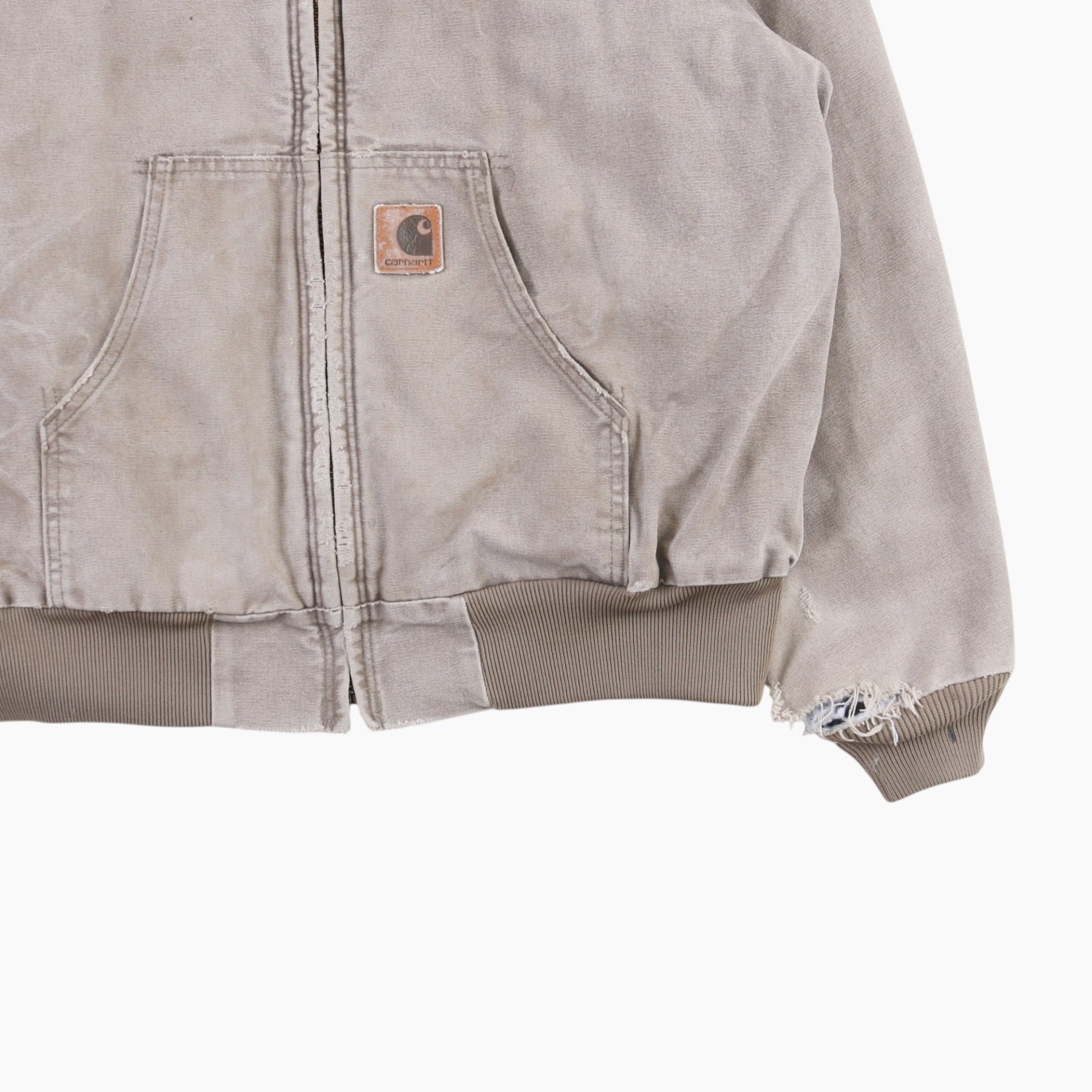 Hooded Active Jacket - Stone