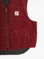 Lined Vest - Red