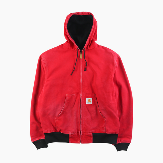 Hooded Active Jacket - Red
