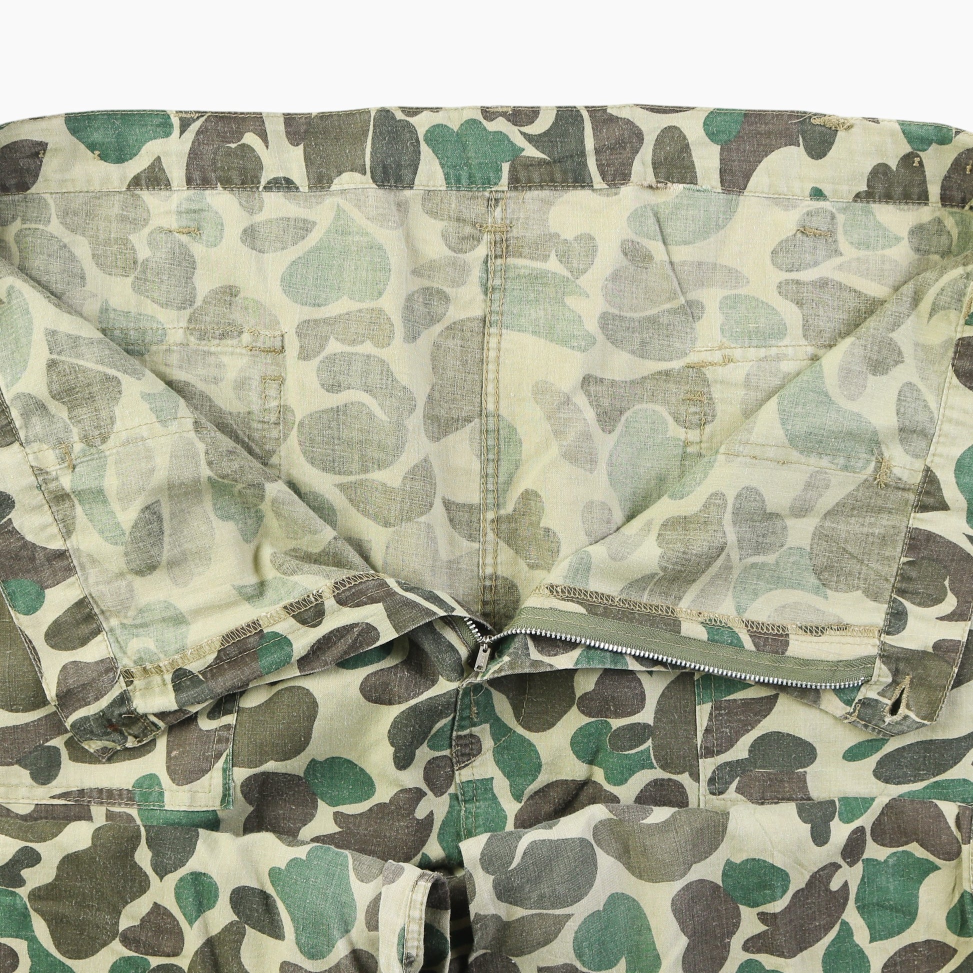 Vintage Frog Camo Hunting Trousers