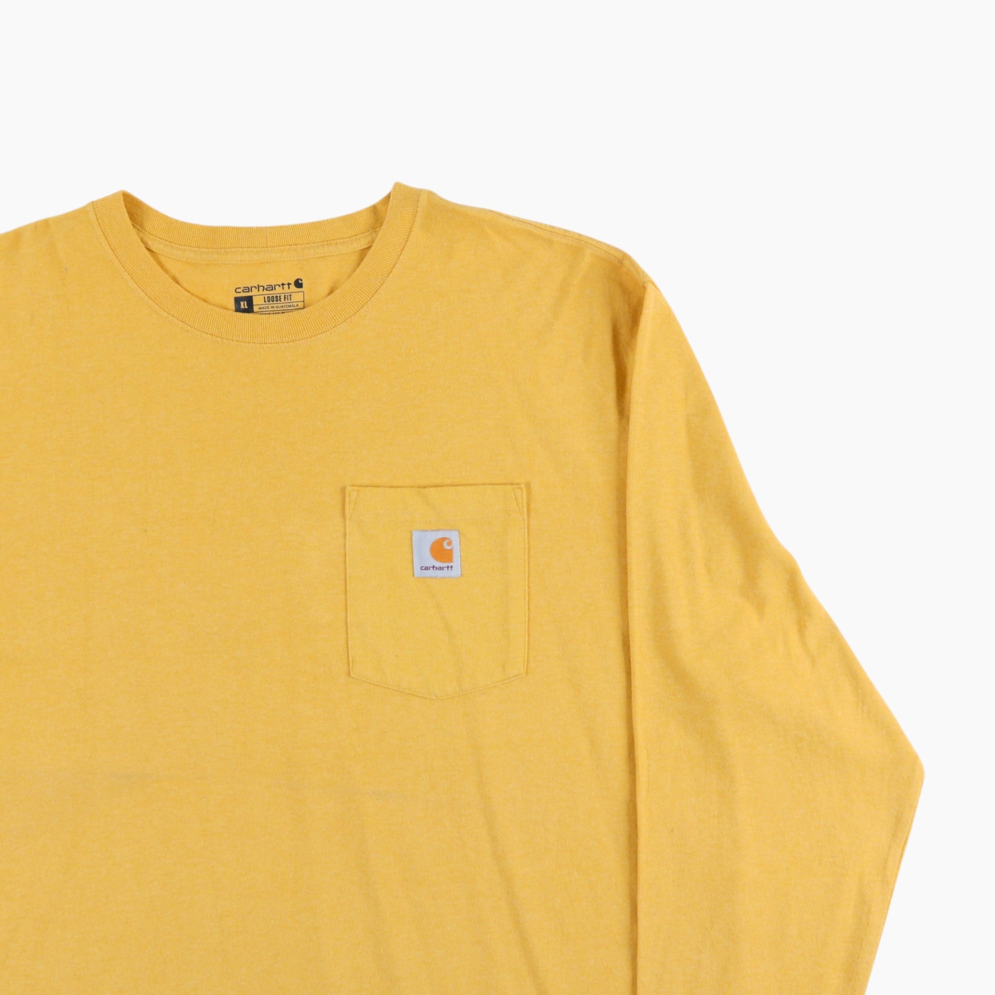 Pocket T-shirt - Yellow