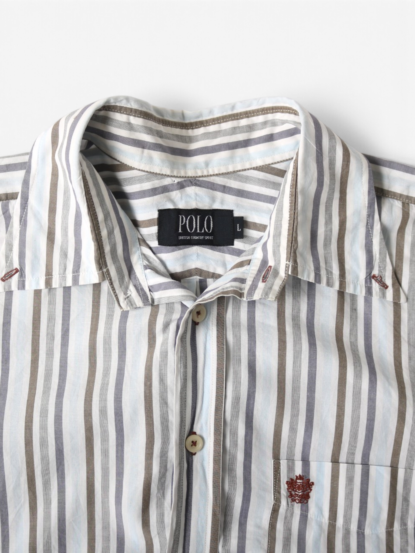 Vintage Shirt - Blue Stripe