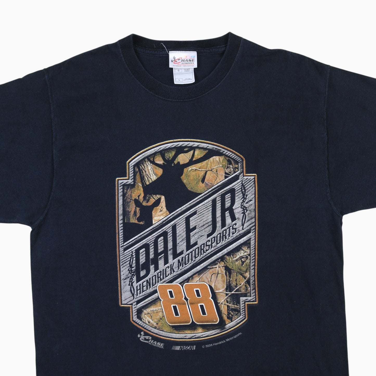 Vintage 'Dale JR' T-shirt - Black