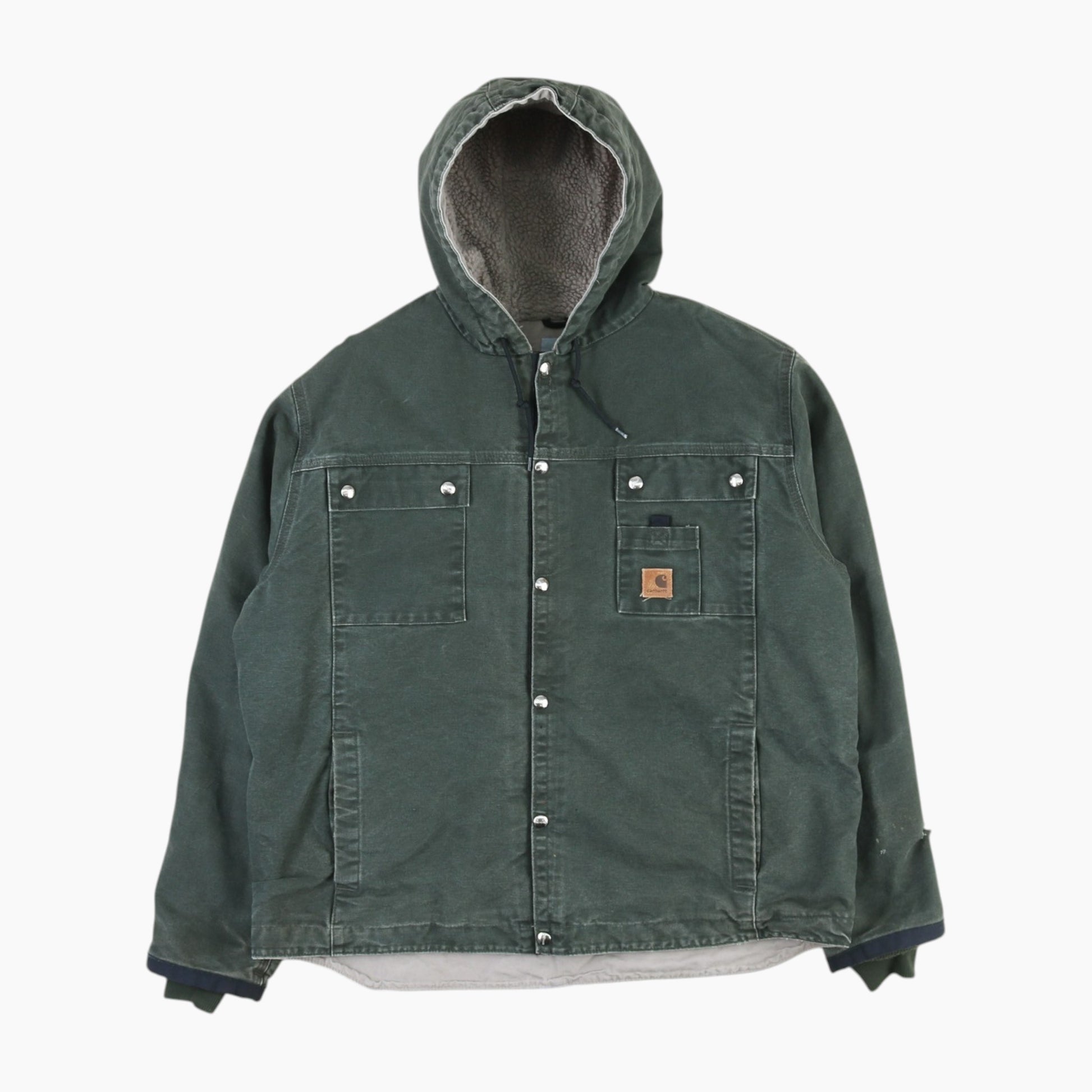 Active Hooded Jacket - Green