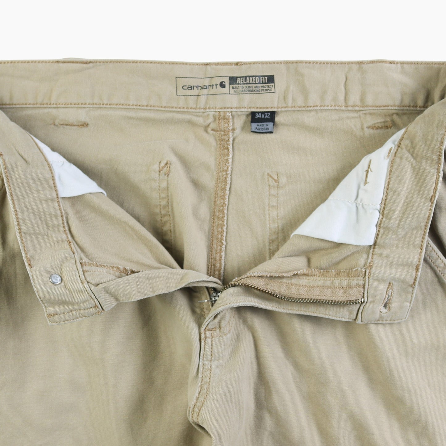 Vintage Carpenter Pants - Beige - 34/32
