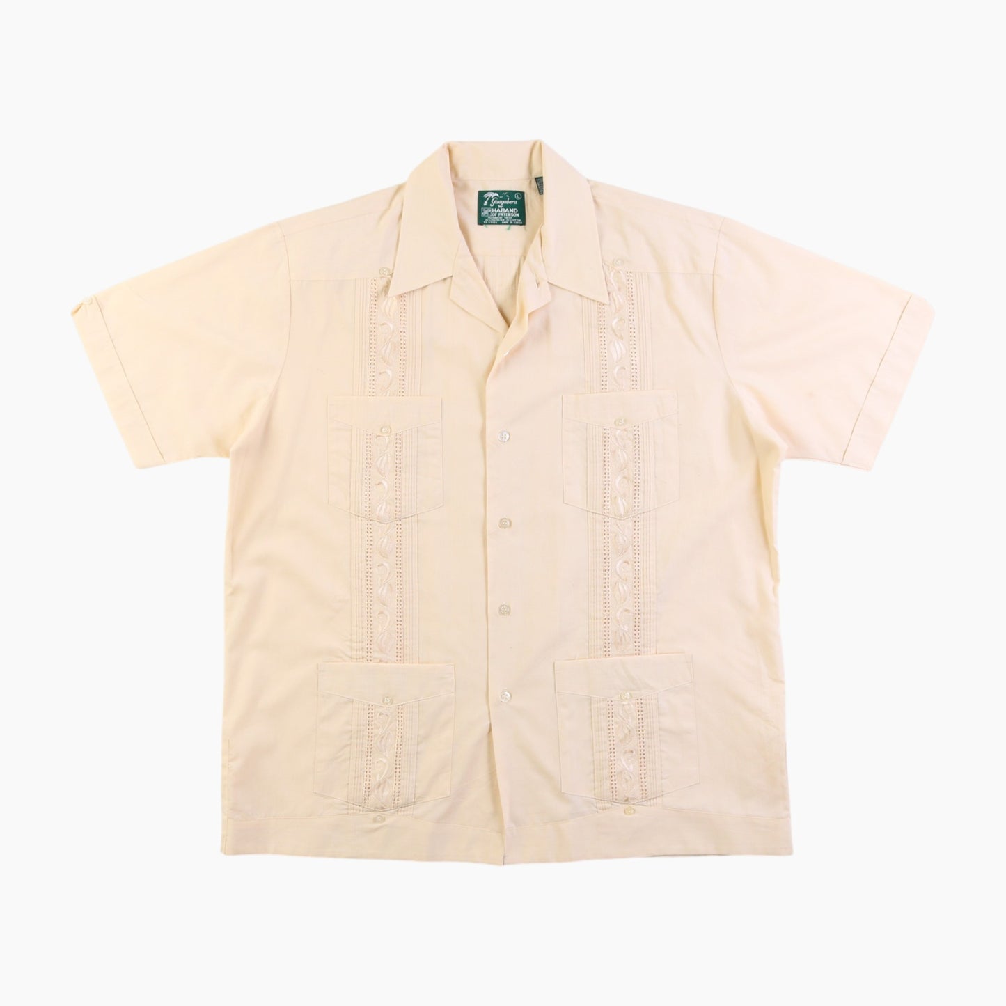 Vintage Cuban Guayabera Shirt