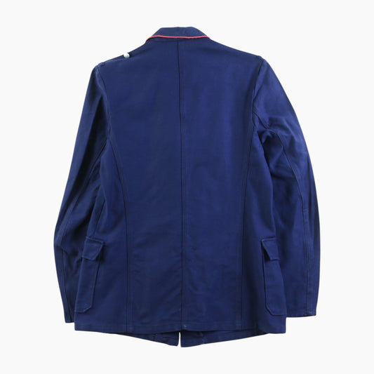 Vintage Military Jacket - Navy