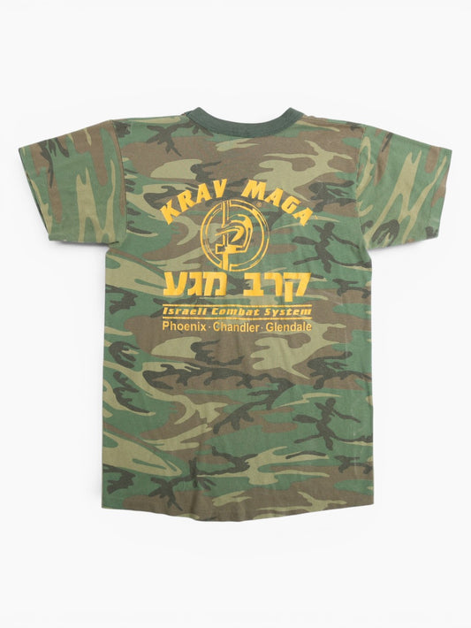 'Krav Maga' Woodland Camouflage T-shirt