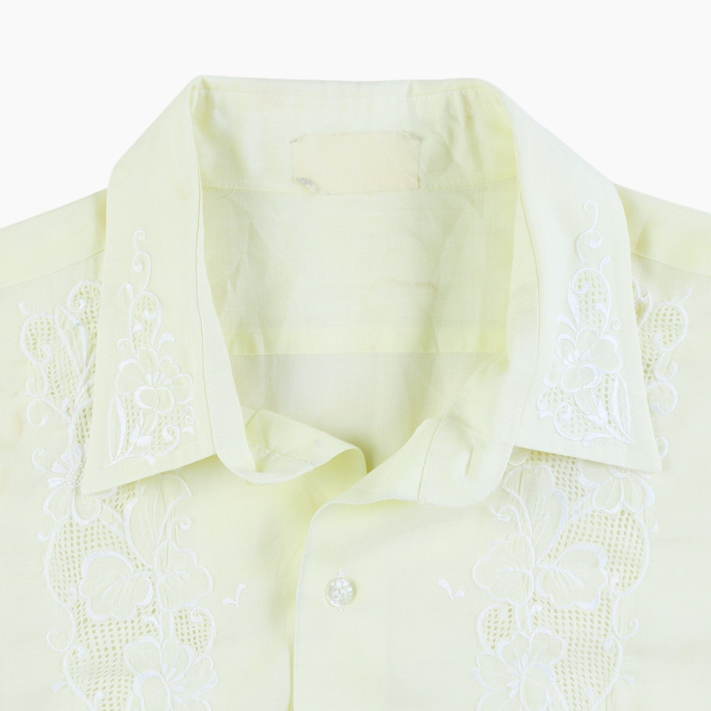 Vintage Cuban Guayabera Shirt