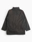 Vintage Hooded Mac Jacket - Black