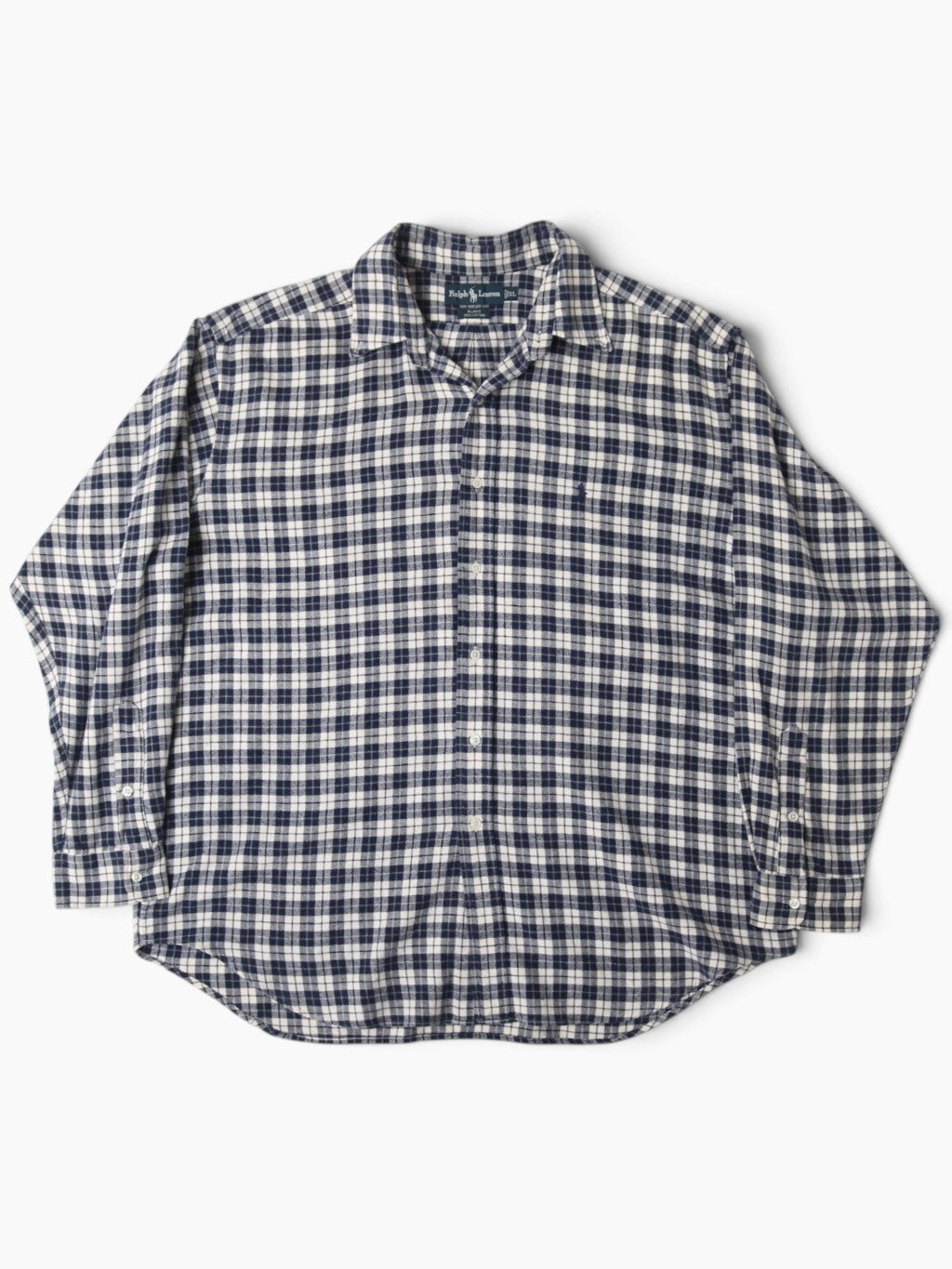 Vintage Shirt - Navy Check