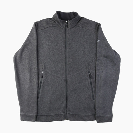 Covert Full Zip Cardigan - Grey