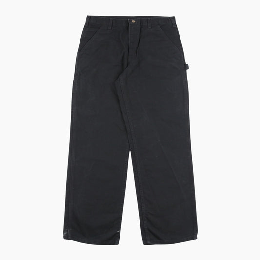 Vintage Carpenter Pants - Black - 34/30