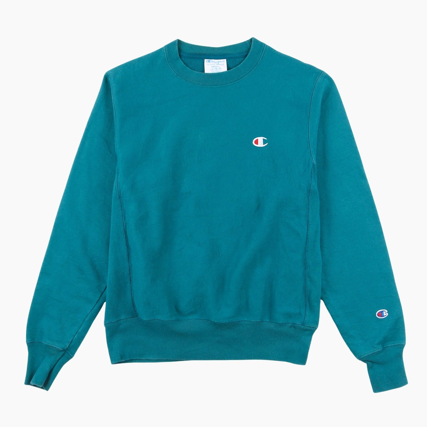 Embroidered Sweatshirt -Teal