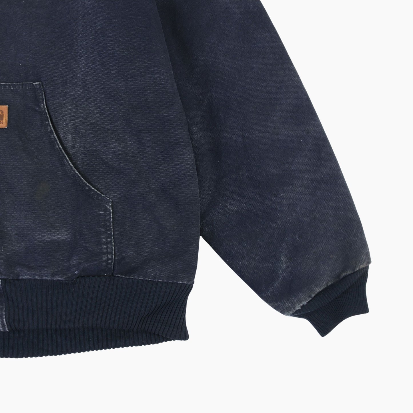 Active Hooded Jacket - Washed Navy