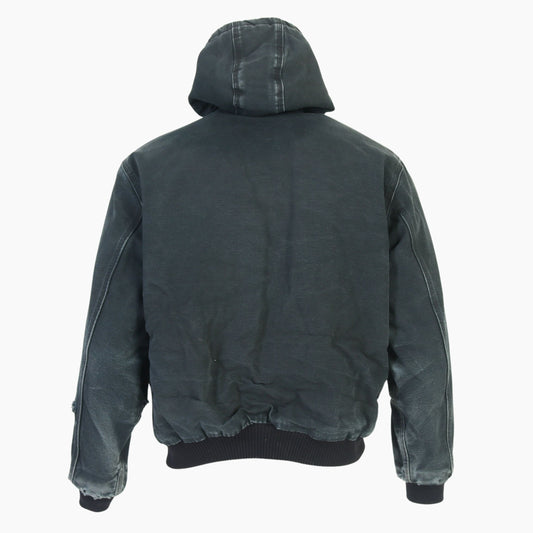 Active Hooded Jacket - Washed Black - American Madness