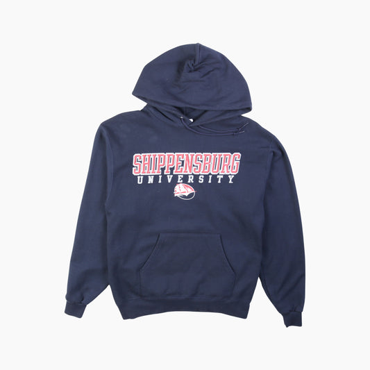 Vintage 'Shippensburg University' Champion Hooded Sweatshirt - American Madness