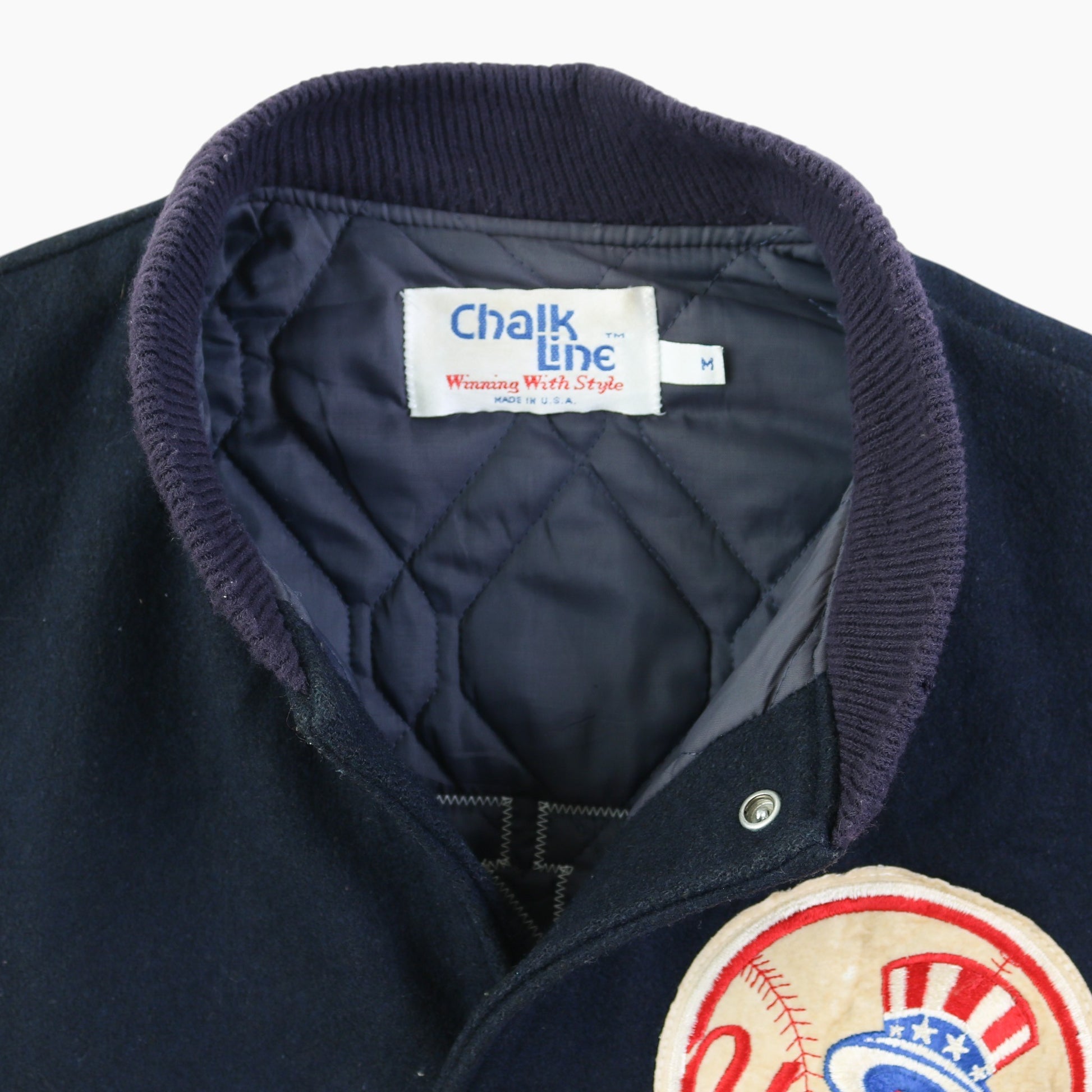 Vintage Varsity 'Yankees' Bomber Jacket