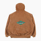 Active Hooded Jacket - Hamilton Brown